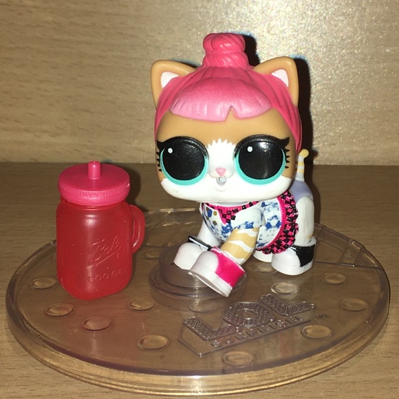 L.O.L. Vintage Other - 🌺 Block Party KT LOL Surprise doll pet kitty K.T.